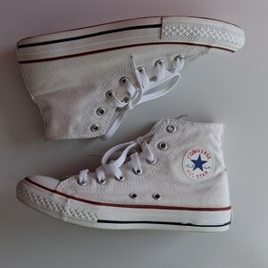 Converse Kids White High-Top Sneakers